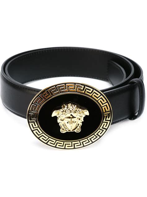 versace belt black|black versace belt buckle.